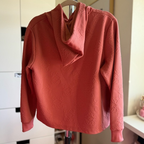 NWT Beautiful Women's Peach Hoodie Sweatshirt Size Medium - Picture 7 of 7